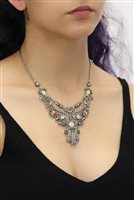 Necklace Ayala Bar Woman Shivering Moonlight in Metal Alloy Cristallo C3585 - C3585